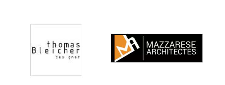 Logos architectes : Thomas Bleicher Designer, Mazzarese Architectes